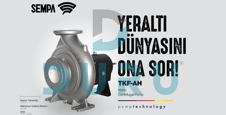 Sempa TKF-AH 32-125 Tek Kademeli Santrfüj Pompa