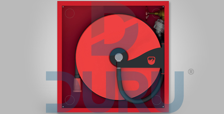 Tek Bölmeli Tüpsüz Yangın Dolabı