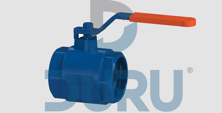 Tercih DN65 21/2″ Pik Döküm Dişli Küresel Vana