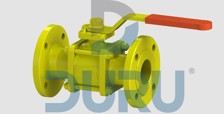 Tercih DN65 PN40 Flanşlı Doğalgaz Vanası