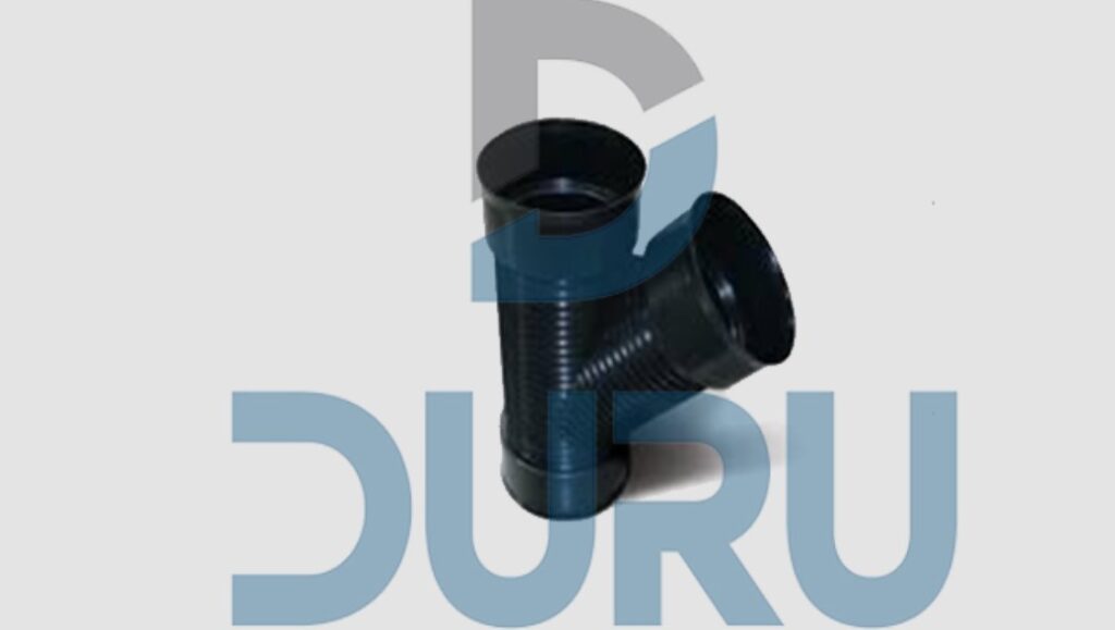 FIRAT TRİPLEX PVC BORU ÇIKIŞLI C PARÇA (45°)